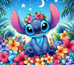 Stitch Bleu